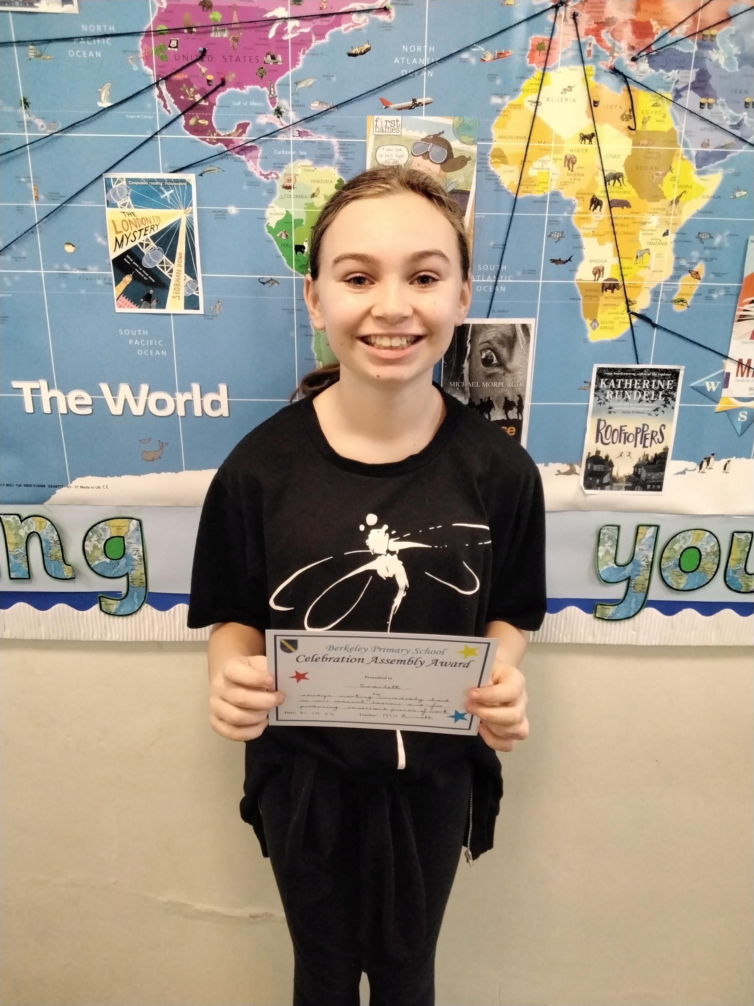 Well done for always presenting your work beautifully and creatively!