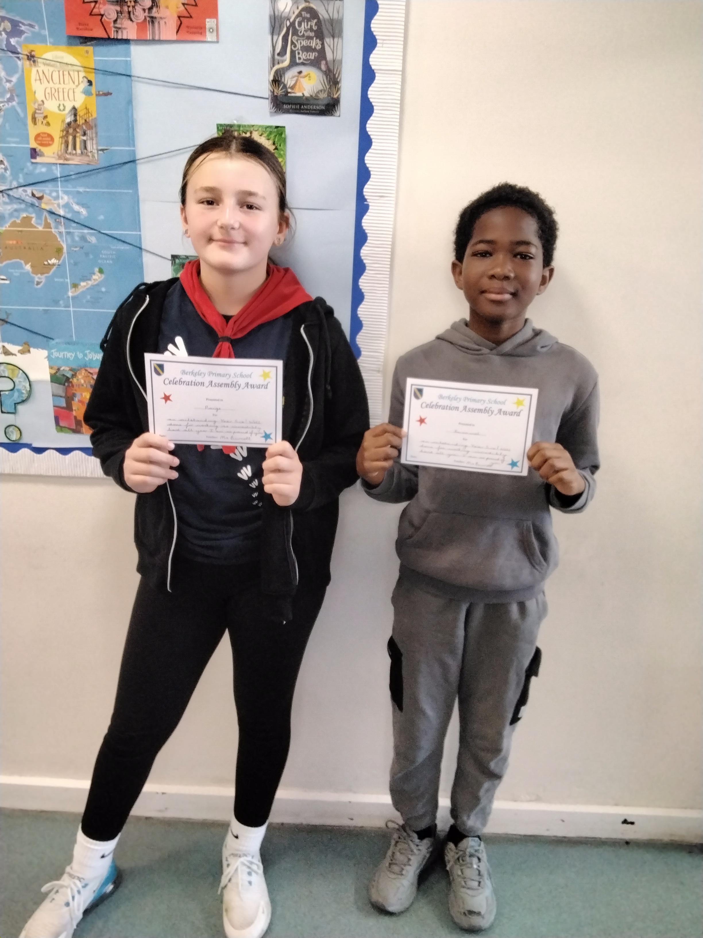 Well done for a successful and outstanding Year 6!