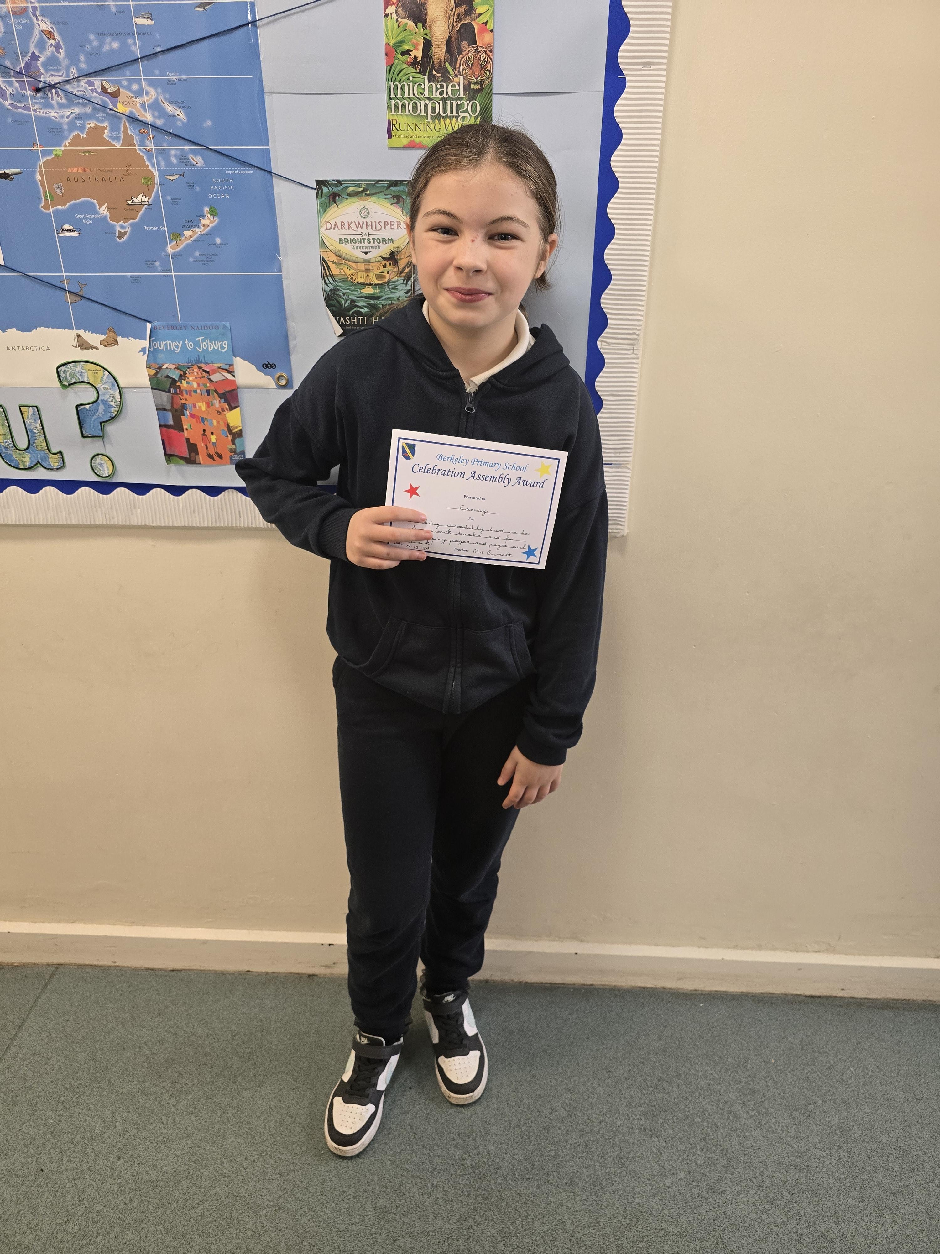 Well done for working incredibly hard on your homework tasks!