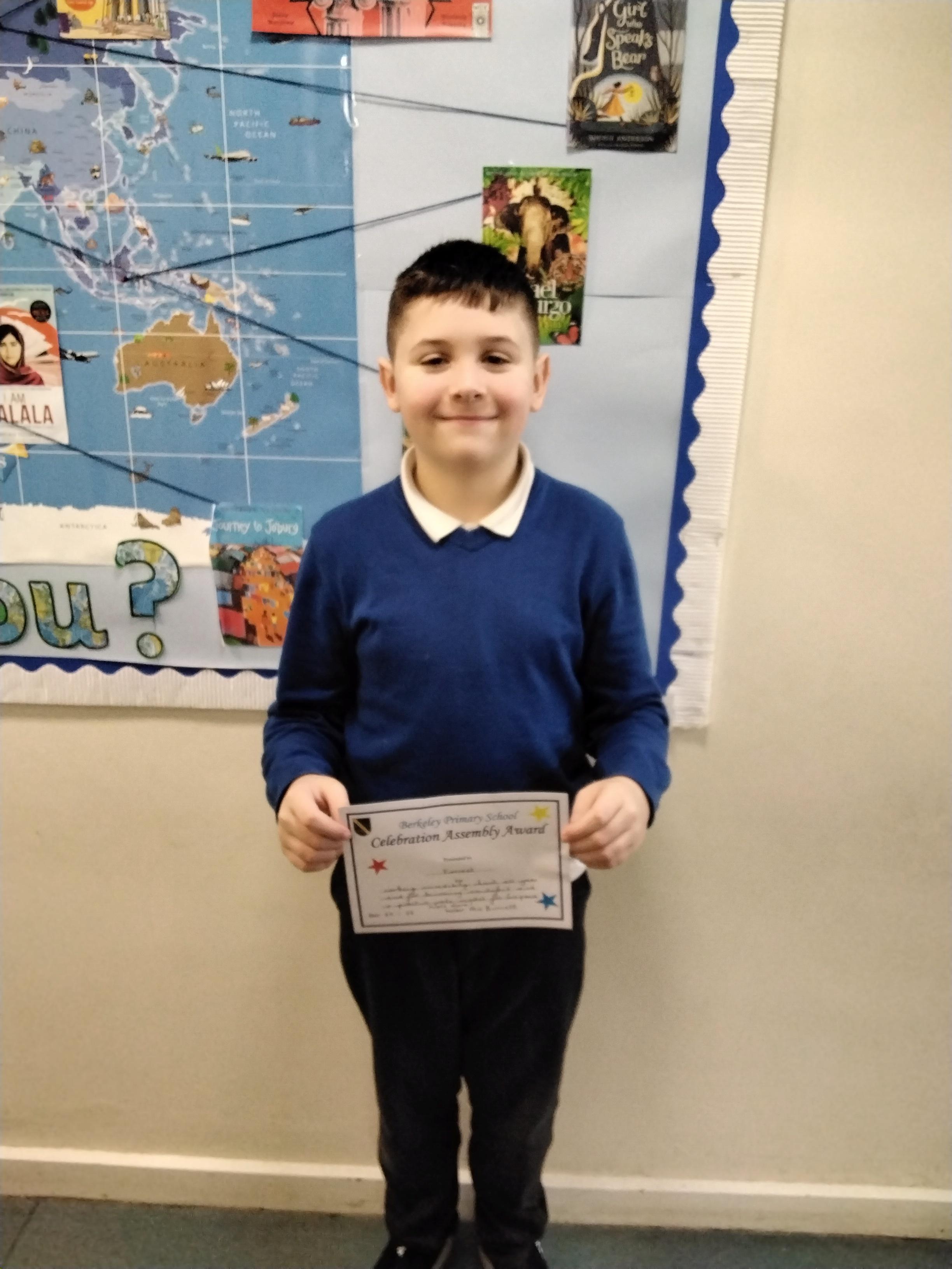 Well done for showing great perseverance and for being a great role model!