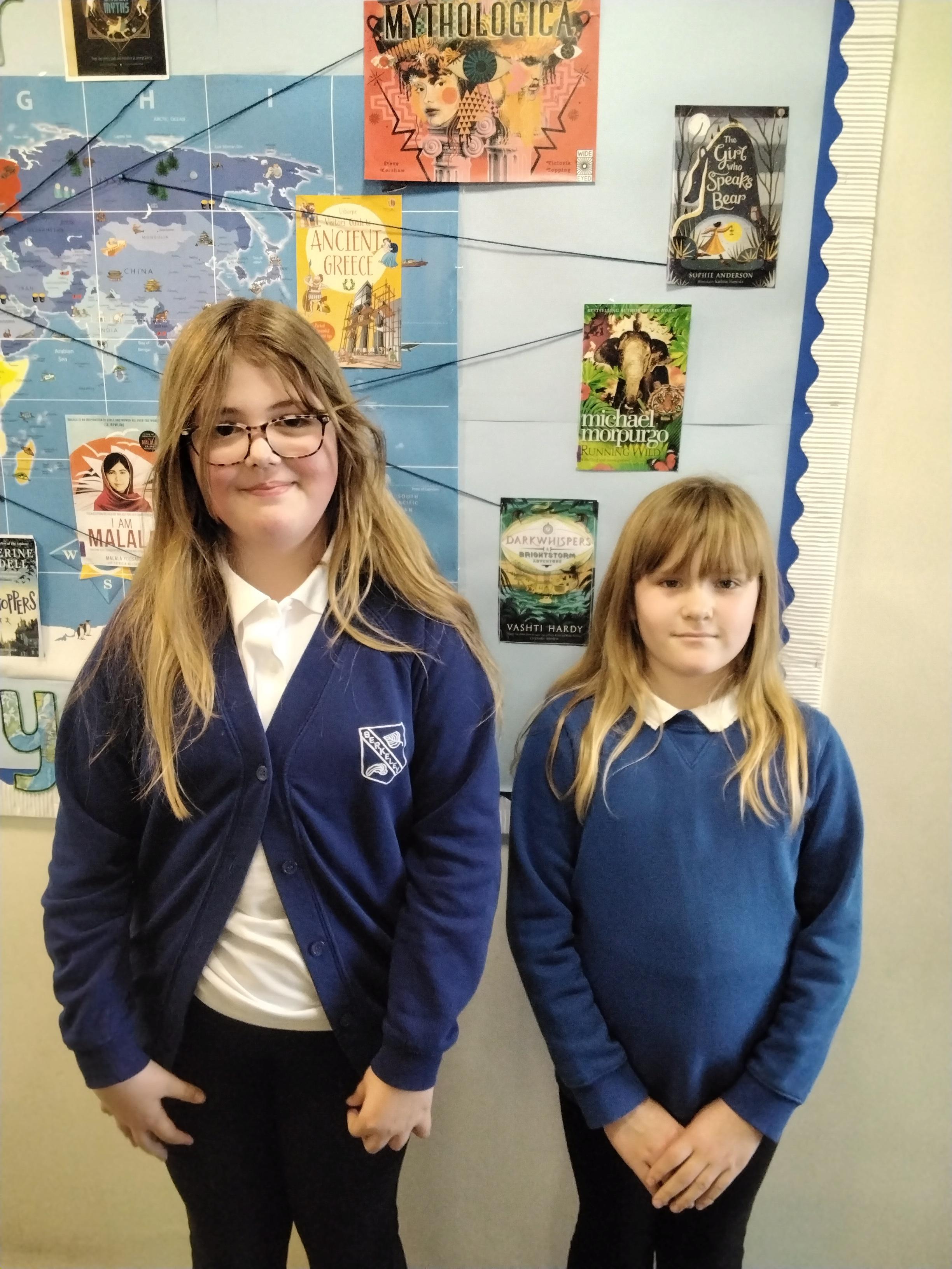 Well done for being such helpful, kind and caring friends and fantastic role models!
