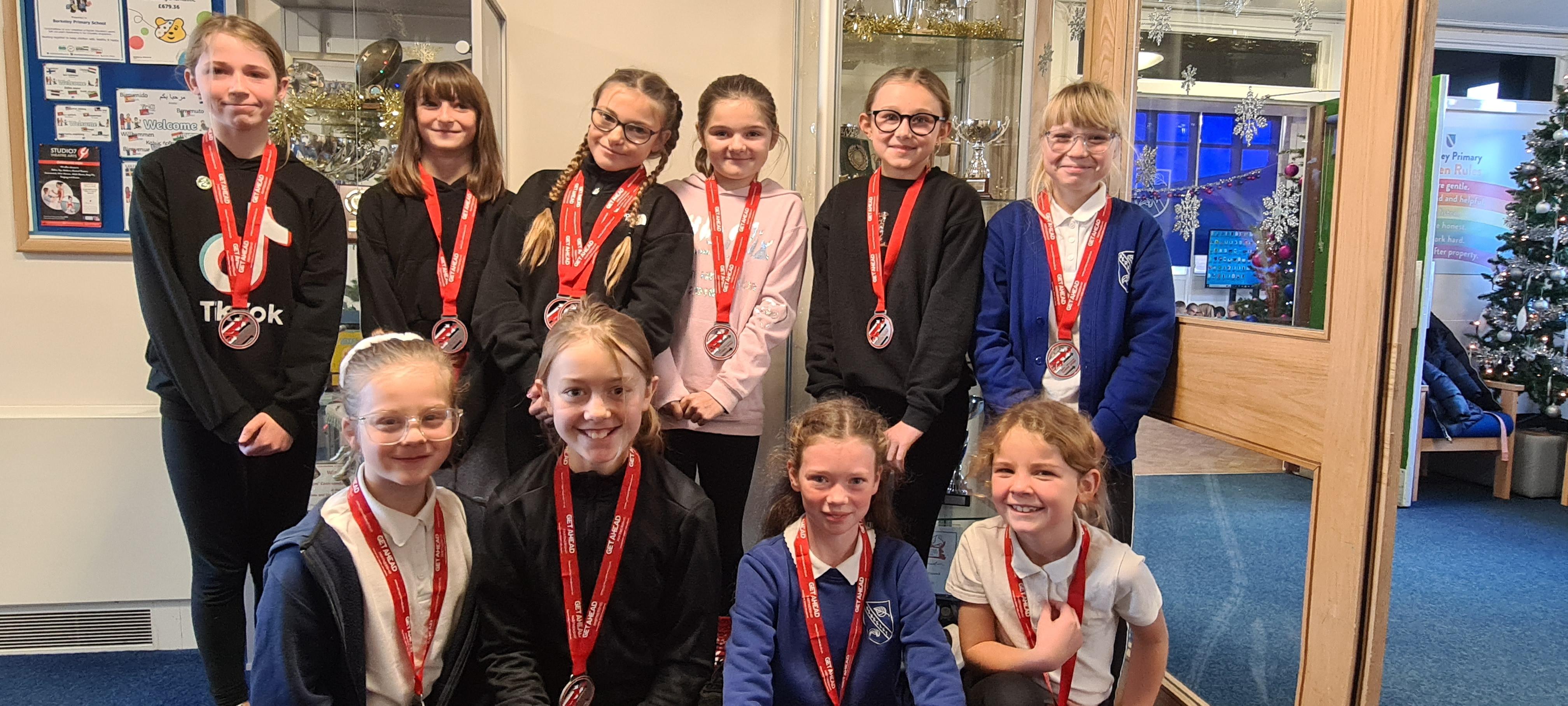 Our Year 5&6 Girls finished in 2nd place